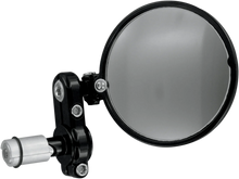 Load image into Gallery viewer, PSR Mirror - Franco/Folded-In - Side View/Bar-End - Round - Black 00-00200-22 - Main Product View