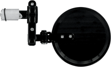 Load image into Gallery viewer, PSR Mirror - Franco/Folded-In - Side View/Bar-End - Round - Black 00-00200-22 - Side View