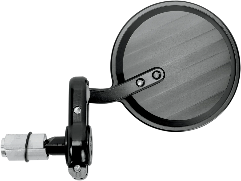 PSR Mirror - Giorgio/Fixed Mount - Side View/Bar-End - Round - Black 00-00201-22 - Main Product View