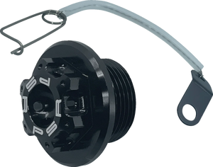 PSR Oil Cap Kit - Black - M30 x 1.5 - Kawasaki 00-01314-22 - Main Product View