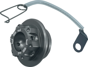 PSR Oil Cap Kit - Gunmetal - M27 x 3.0 - Yamaha 00-01313-29 - Main Product View