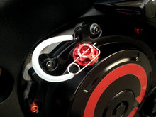 Load image into Gallery viewer, PSR Oil Cap Kit - Red - M20 x 1.5 - Aprilia/Kawasaki/Suzuki/Yamaha 00-01310-24 - Side View