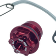 Load image into Gallery viewer, PSR Oil Cap Kit - Red - M22 x 1.5 - BMW/Ducati 00-01312-24 - Main Product View