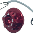 Load image into Gallery viewer, PSR Oil Cap Kit - Red - M30 x 1.5 - Kawasaki 00-01314-24 - Main Product View