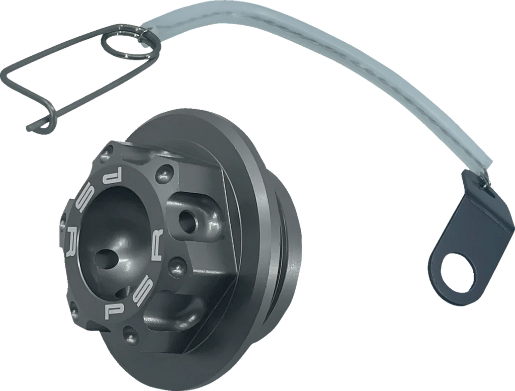 PSR Oil Cap Kit - Silver - M27 x 3.0 - Yamaha 00-01313-21 - Detail View