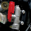 Load image into Gallery viewer, PSR Rear Brake Reservoir - Red 03-01960-24 - Side View