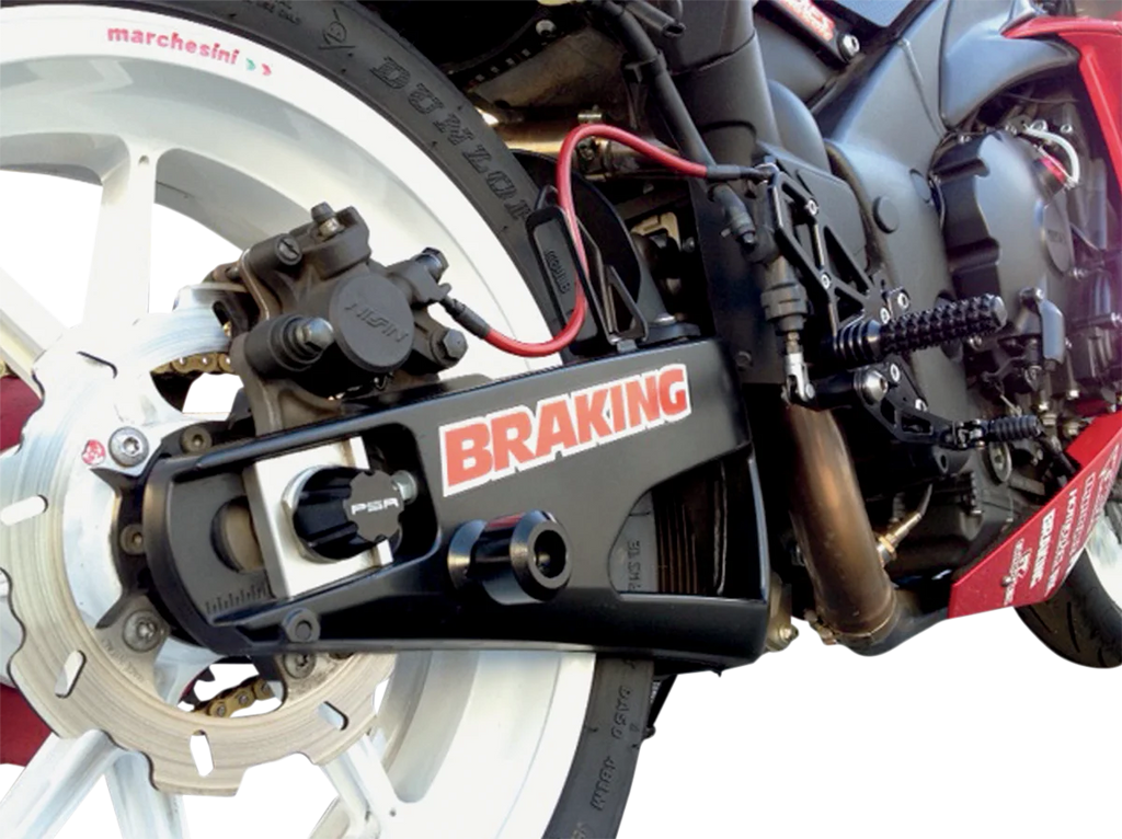 PSR Swingarm Slider - Black 00-01926-02 - Side View