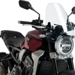Load image into Gallery viewer, PUIG Custom II Windshield - Clear - X11 0336W - Main Product View