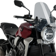 Load image into Gallery viewer, PUIG Custom II Windshield - Smoke - X11 0336H - Main Product View
