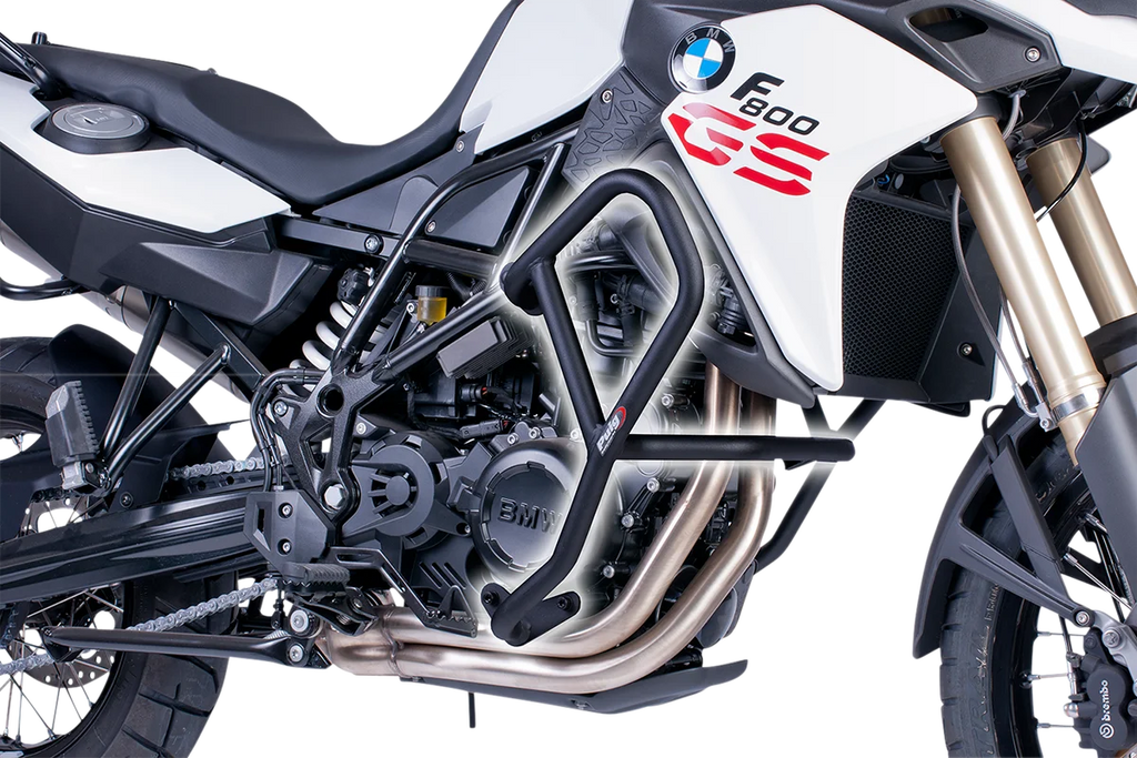 PUIG Engine Guards - Black 6537N - Main Product View