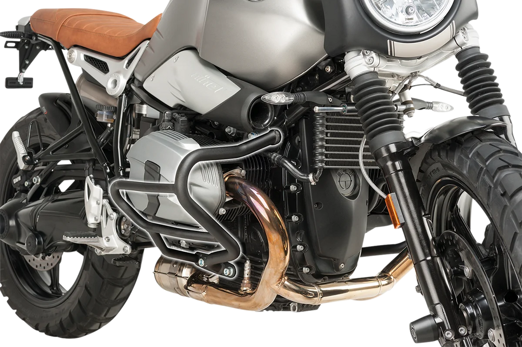 PUIG Engine Guards - Black 7095N - Main Product View