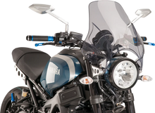 Load image into Gallery viewer, PUIG Modelo Windscreen - 15-3/8" - Smoke 4620H - Side View