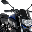 Load image into Gallery viewer, PUIG Naked Sport Windscreen - 9" - Black - Yamaha 9666N - Main Product View