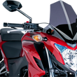 Load image into Gallery viewer, PUIG Naked Sport Windscreen - 9" - Smoke - Yamaha 9666H - Side View