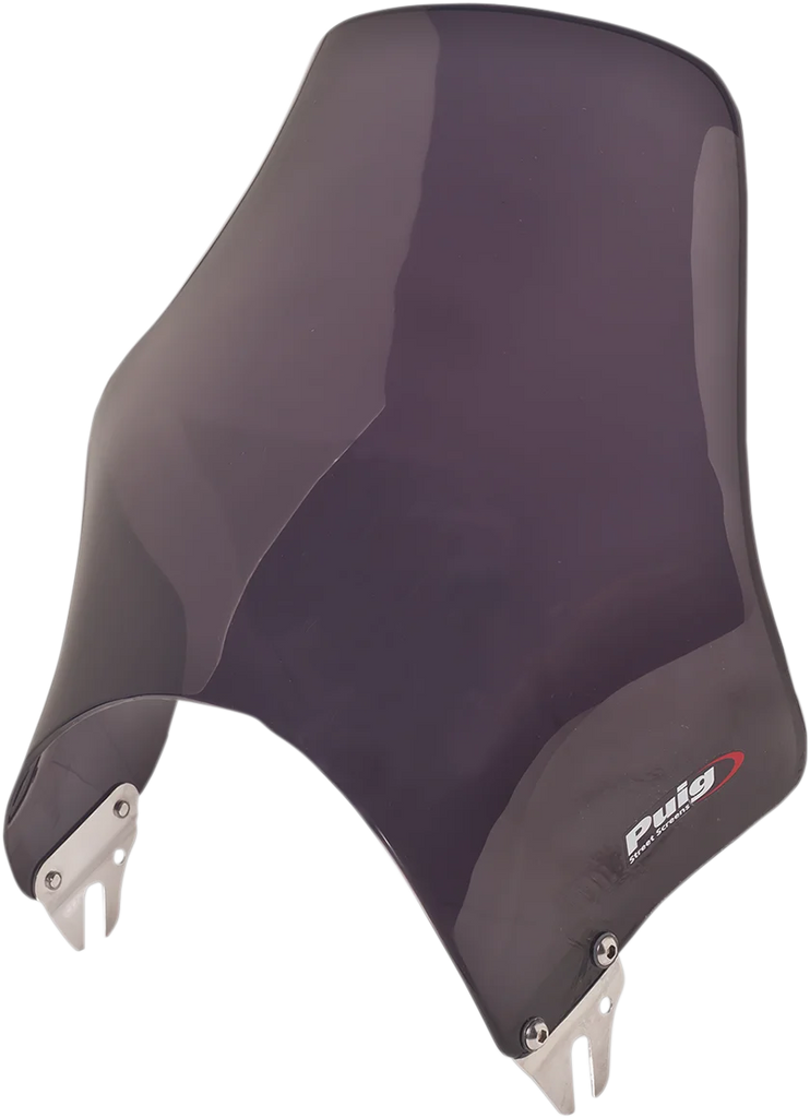 PUIG Naked Windshield - Dark Smoke 0869F - Main Product View