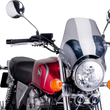 Load image into Gallery viewer, PUIG Naked Windshield - Smoke 0869H - Main Product View