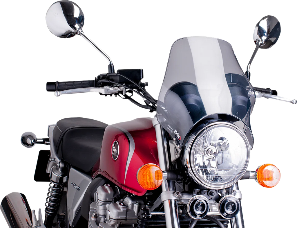 PUIG Naked Windshield - Smoke 0869H - Main Product View