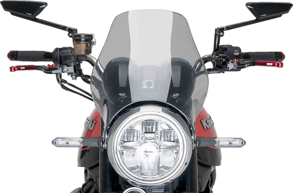PUIG Naked Windshield - Smoke - Z900RS/SE 21347H - Main Product View
