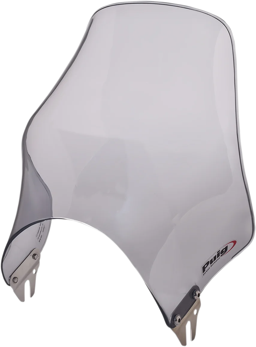 PUIG Naked Windshield - Smoke - Z900RS/SE 21347H - Side View