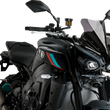 Load image into Gallery viewer, PUIG New Generation Sport Windshield - Dark Smoke - CB500F 21412F - Side View