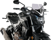 Load image into Gallery viewer, PUIG New Generation Sport Windshield - Smoke - CB500F 21412H - Main Product View