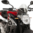 Load image into Gallery viewer, PUIG New Generation Windscreen - 10-1/2" - Black - Brutale 800 9011W - Main Product View