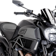 Load image into Gallery viewer, PUIG New Generation Windscreen - 11-1/2" - Black - Diavel 7592N - Main Product View