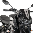 Load image into Gallery viewer, PUIG New Generation Windscreen - 11-1/2" - Black - MT09 9376N - Main Product View