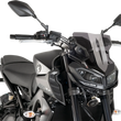 Load image into Gallery viewer, PUIG New Generation Windscreen - 11-1/2" - Dark Smoke - MT09 9376F - Main Product View