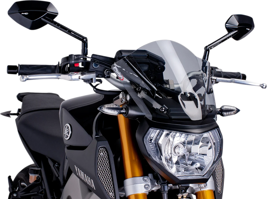 PUIG New Generation Windscreen - 11-1/2" - Smoke - MT09 6859H - Main Product View