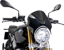 Load image into Gallery viewer, PUIG New Generation Windscreen - 11-3/4" - Dark Smoke - R9 7012F - Main Product View