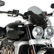 Load image into Gallery viewer, PUIG New Generation Windscreen - 11" - Dark Smoke - Triumph 20283F - Main Product View