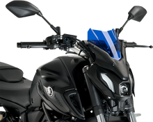 Load image into Gallery viewer, PUIG New Generation Windscreen - 11" - Smoke - Ducati 20467H - Side View