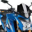 Load image into Gallery viewer, PUIG New Generation Windscreen - 12-1/2" - Black - GSXS1000 7653N - Main Product View