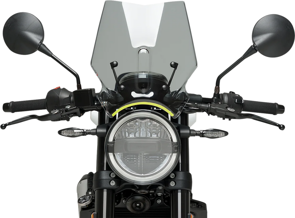 PUIG New Generation Windscreen - 12-1/2" - Light Smoke - Husqvarna 9702H - Main Product View