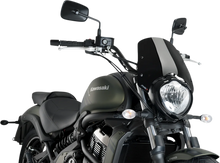 Load image into Gallery viewer, PUIG New Generation Windscreen - 12-1/4" - Black - Vulcan 3175N - Main Product View