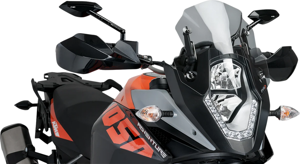 PUIG New Generation Windscreen - 12-3/8" - Smoke - KTM Adventure 6847H - Main Product View