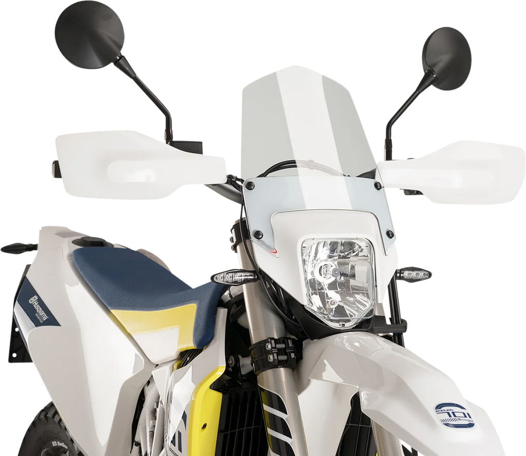 PUIG New Generation Windscreen - 13-3/4" - Clear - Husqvarna 701 9867W - Main Product View