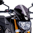 Load image into Gallery viewer, PUIG New Generation Windscreen - 13-3/4" - Dark Smoke - MT09 6861F - Main Product View