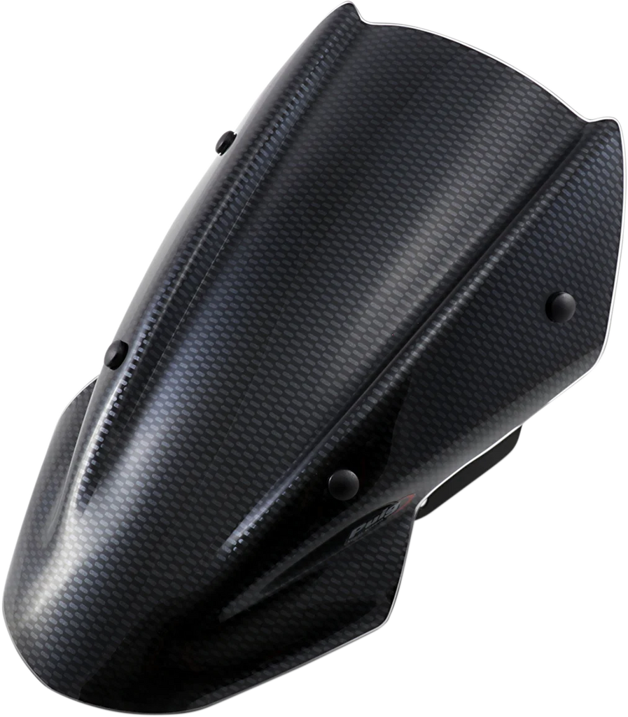 PUIG New Generation Windscreen - 13-3/8" - Carbon - Kawasaki 9588C - Main Product View