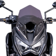 Load image into Gallery viewer, PUIG New Generation Windscreen - 14-1/2" - Black - Z800 6401F - Side View