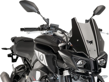 Load image into Gallery viewer, PUIG New Generation Windscreen - 14-1/4" - Black - MT10 8917N - Main Product View