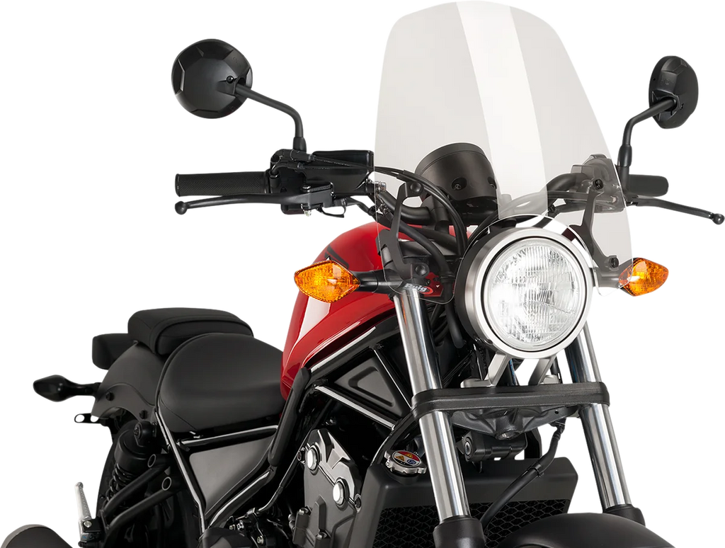 PUIG New Generation Windscreen - 16-1/2" - Clear - Honda 9462W - Main Product View