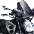 Load image into Gallery viewer, PUIG New Generation Windscreen - 16-1/2" - Dark Smoke - V-Max 4952F - Main Product View