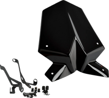 Load image into Gallery viewer, PUIG New Generation Windscreen - 16-1/4" - Black - 1290 Super Duke R 20461N - Main Product View