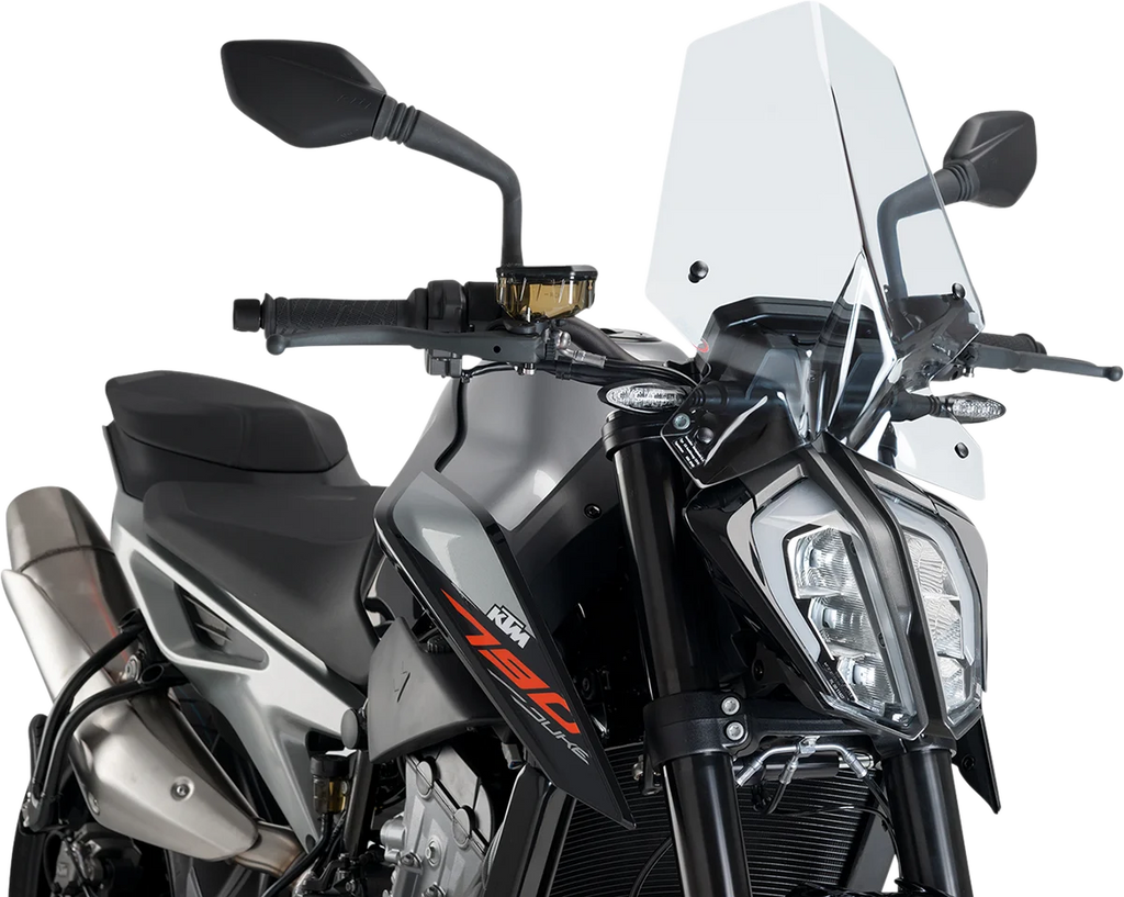 PUIG New Generation Windscreen - 16-1/4" - Clear - KTM 9668W - Main Product View