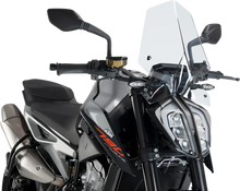 Load image into Gallery viewer, PUIG New Generation Windscreen - 16-1/4" - Clear - KTM 9668W - Main Product View