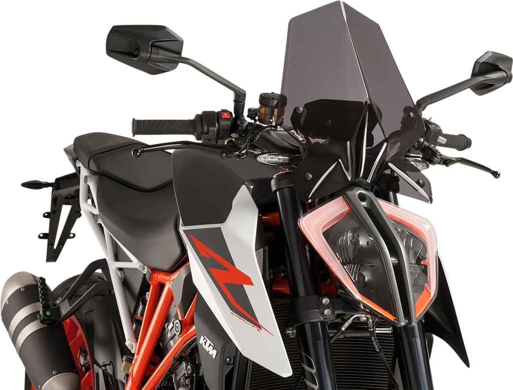 PUIG New Generation Windscreen - 16-1/4" - Dark Smoke - KTM 1290 9692F - Main Product View