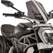 Load image into Gallery viewer, PUIG New Generation Windscreen - 17-3/4" - Smoke - Diavel 8922H - Main Product View