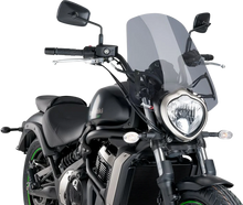 Load image into Gallery viewer, PUIG New Generation Windscreen - 18-1/2" - Smoke - Vulcan 8164H - Main Product View